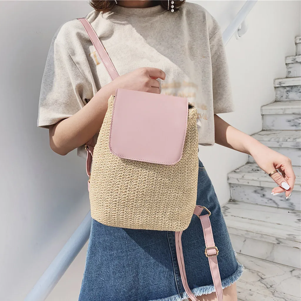 Women Bags 2019 New Fashion Students Weaving Printing School Pack Travel Shoulder Bag Rattan Bag Messenger Crossbody Bags
Women Bags 2019 New Fashion Students Weaving Printing School Pack Travel Shoulder Bag Rattan Bag Messenger Crossbody Bags