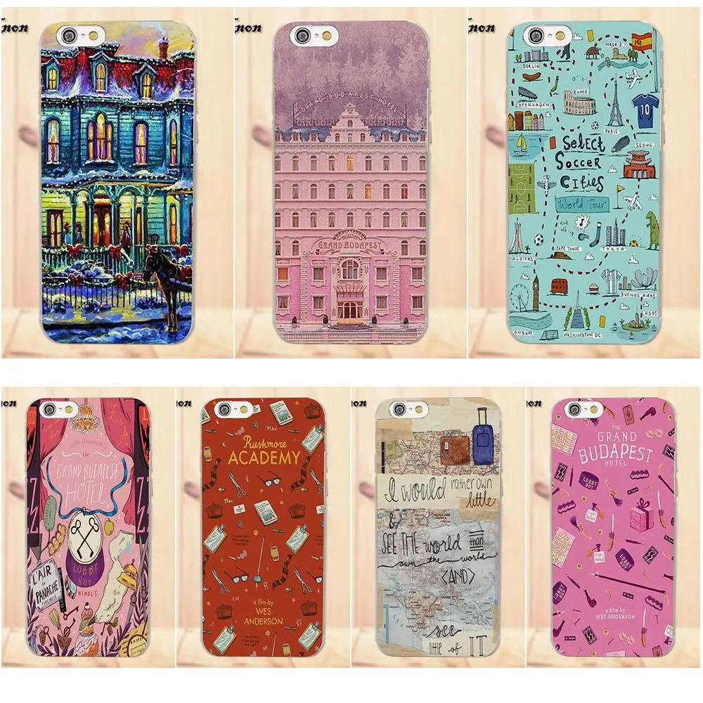 Maerknon Grand Budapest Hotel Travel котировки для Samsung Galaxy A3 A5 A7 J1 J2 J3 J5 J7 2015 2016 2017 красочный стиль |