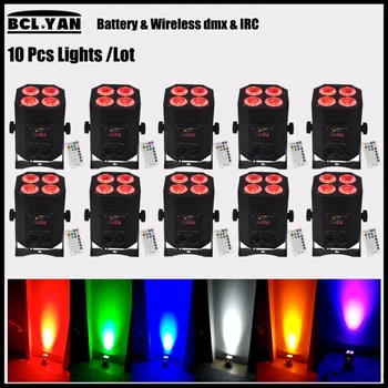 Hot sale 2018 4x18W RGBWA+UV 6 in 1 Wireless DMX rechargeable battery powered led up lighting for events disco party 10XLOT
Hot sale 2018 4x18W RGBWA+UV 6 in 1 Wireless DMX rechargeable battery powered led up lighting for events disco party 10XLOT
