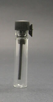 Lot of 100pcs 0.5ml~0.8ml glass vial black cap dip tips small perfume sample bottle mini cosmetic container wholesale
Lot of 100pcs 0.5ml~0.8ml glass vial black cap dip tips small perfume sample bottle mini cosmetic container wholesale
