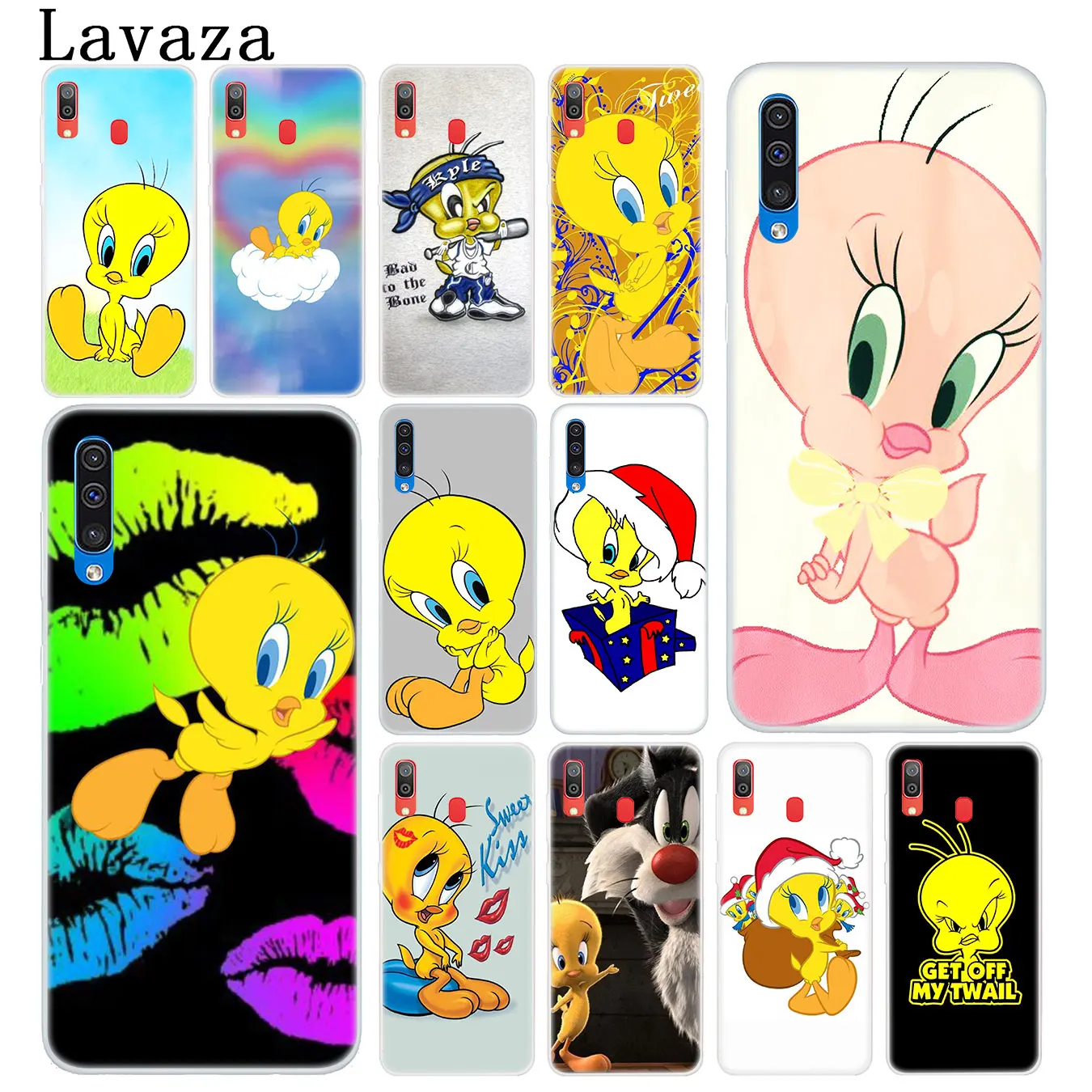 Lavaza funny Tweety Bird cute Hard Transparent Phone Case for Samsung Galaxy A10 A30 A40 A50 A70 M10 M20 M30 Cover
Lavaza funny Tweety Bird cute Hard Transparent Phone Case for Samsung Galaxy A10 A30 A40 A50 A70 M10 M20 M30 Cover