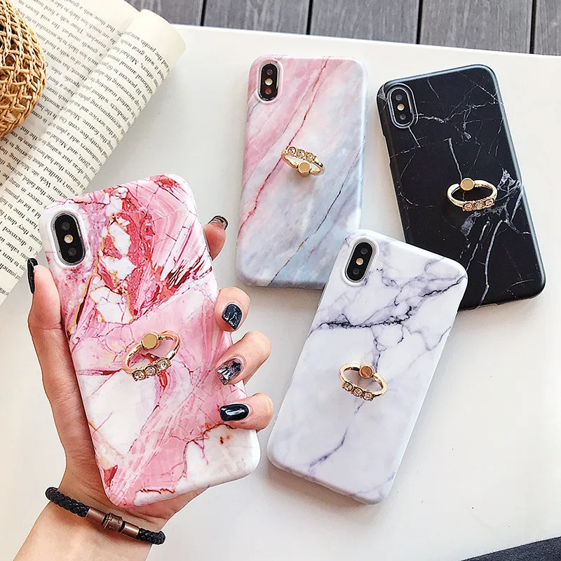 Vintage Cracked Marble Phone Case For iPhone XR XS Max 6 6S 7 8 Plus X Soft IMD Back Cover Coque With Finger Ring
Vintage Cracked Marble Phone Case For iPhone XR XS Max 6 6S 7 8 Plus X Soft IMD Back Cover Coque With Finger Ring