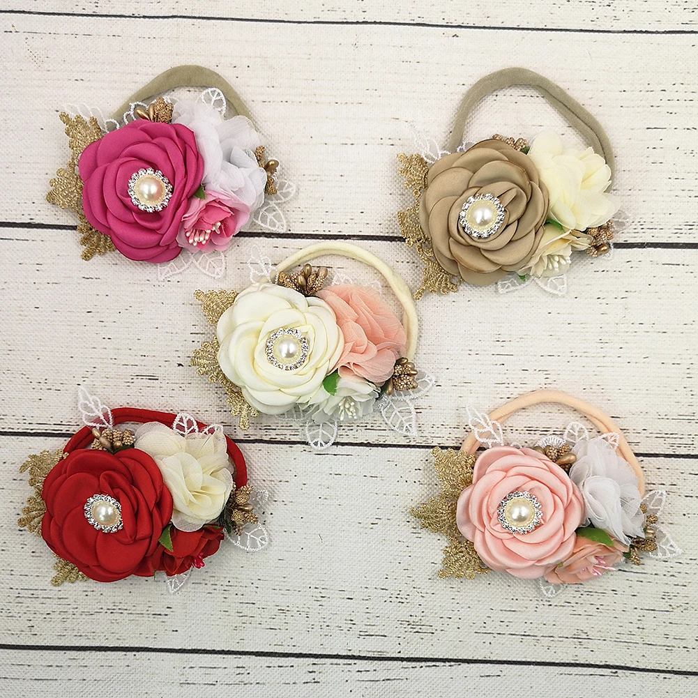 10Pcs/lot Satin Flower Nylon Headband Lace Chiffon Poppy Flower Infant Hairband Baby Girls Hair Accessory Kidocheese
10Pcs/lot Satin Flower Nylon Headband Lace Chiffon Poppy Flower Infant Hairband Baby Girls Hair Accessory Kidocheese