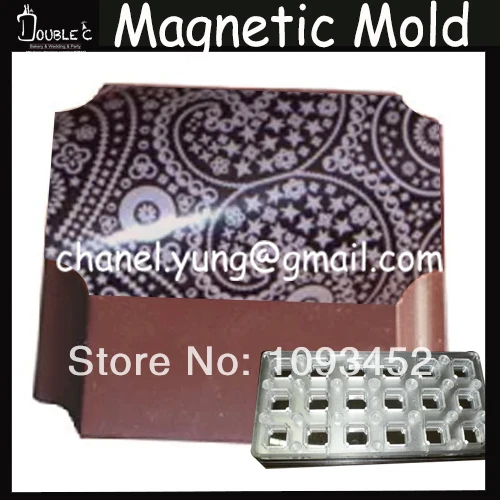 Free Shipping 18pc Rectangle Shape Chocolate Stainless Magnetic Mold with Chocolate Transfer Sheet Chocolate Tools
Free Shipping 18pc Rectangle Shape Chocolate Stainless Magnetic Mold with Chocolate Transfer Sheet Chocolate Tools