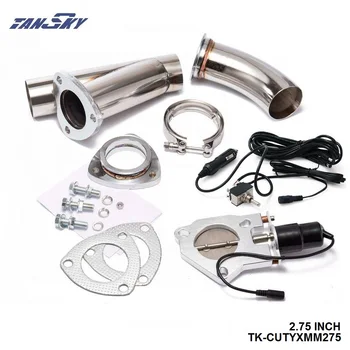 2.75" Electric Cutout/E-Cut Out Valve System W/O Switch for Exhaust Catback/Downpipe TK-CUTYXMM275
2.75" Electric Cutout/E-Cut Out Valve System W/O Switch for Exhaust Catback/Downpipe TK-CUTYXMM275