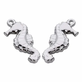 LOULEUR 10pcs/lot Stainless Steel Silver Color Ocean Seahorse Turtle Shell Starfish Fish Charm Pendants for Diy Jewelry Making
LOULEUR 10pcs/lot Stainless Steel Silver Color Ocean Seahorse Turtle Shell Starfish Fish Charm Pendants for Diy Jewelry Making