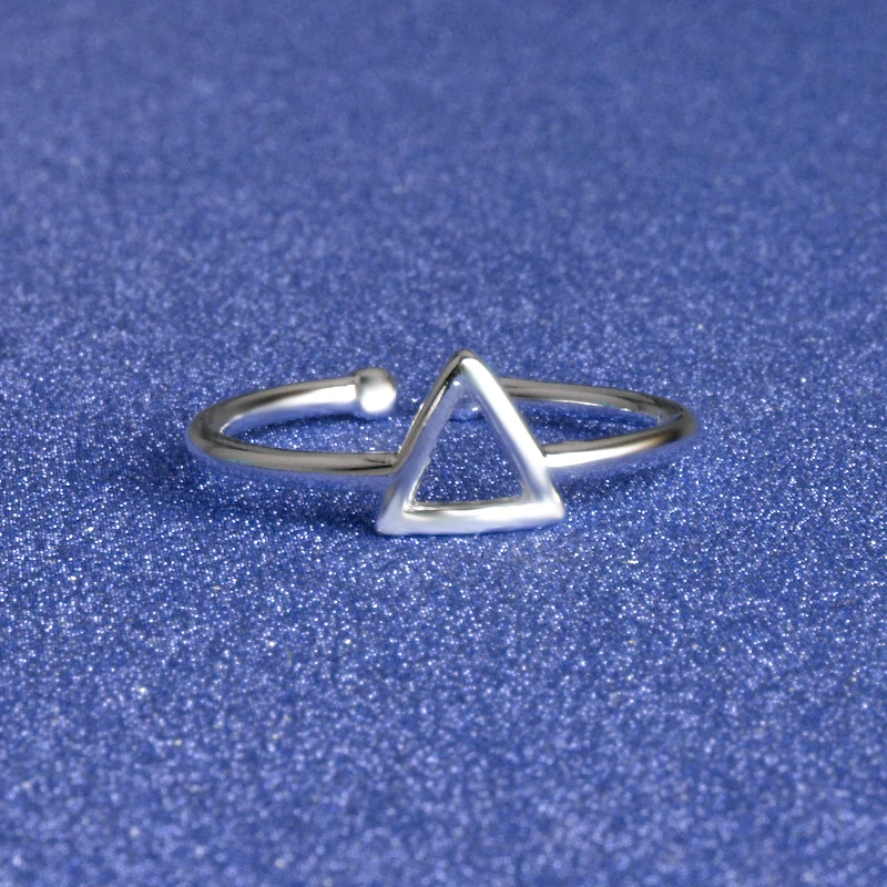 JEXXI 925 Sterling Silver Elegence High Quality triangle Rings For Little Girl And Women Adjustable Size Free Shipping
JEXXI 925 Sterling Silver Elegence High Quality triangle Rings For Little Girl And Women Adjustable Size Free Shipping