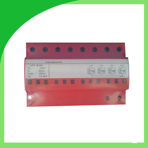 Ly9-60 385V 60ka 4pole Fuse Type Power Surge Protector Antenna Lightning Protection
Ly9-60 385V 60ka 4pole Fuse Type Power Surge Protector Antenna Lightning Protection