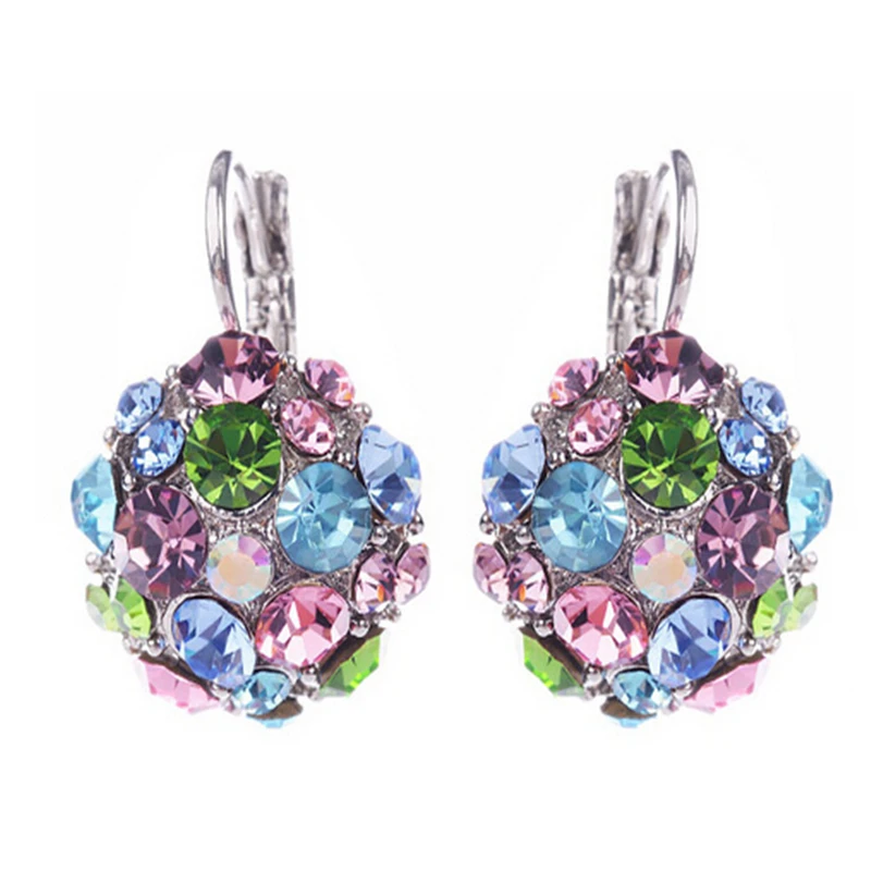 Shine Fashion Women Imitation Crysta Flower Colour Earrings ear nail Accessories Wholesale
Shine Fashion Women Imitation Crysta Flower Colour Earrings ear nail Accessories Wholesale