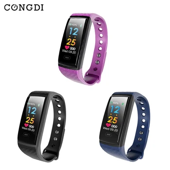 CONGDI R17 Global Version Wristband Bracelet Smart Heart Rate Monitor Fitness Tracker Touchpad OLED Strap for Andriod and IOS
CONGDI R17 Global Version Wristband Bracelet Smart Heart Rate Monitor Fitness Tracker Touchpad OLED Strap for Andriod and IOS