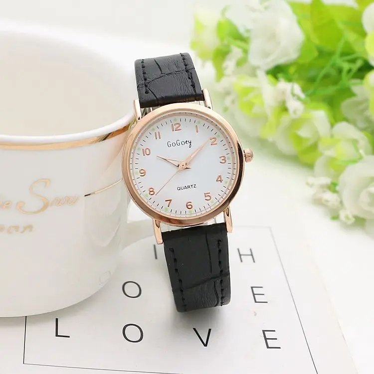 New Fashion Gogoey Brand Thin Leather Watches Women ladies casual dress quartz wristwatch Relogio Feminino go6004
New Fashion Gogoey Brand Thin Leather Watches Women ladies casual dress quartz wristwatch Relogio Feminino go6004