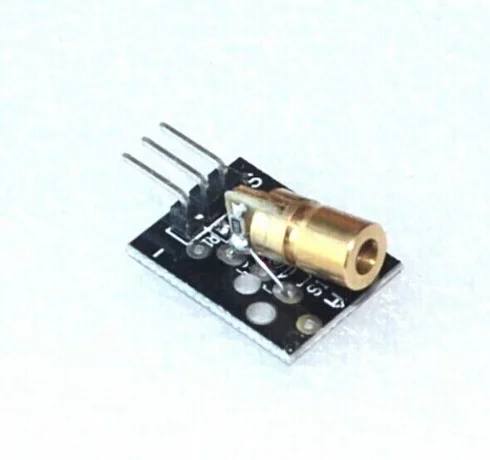 ! 4pcs KY-008 650nm Laser sensor Module 6mm 5V 5mW Red Laser Dot Diode Copper Head for Arduino
! 4pcs KY-008 650nm Laser sensor Module 6mm 5V 5mW Red Laser Dot Diode Copper Head for Arduino