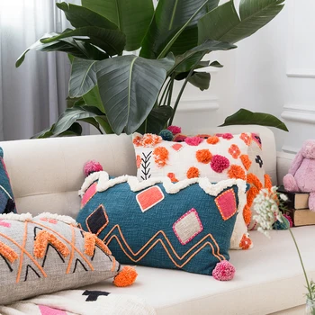 Bohemia Morocco Modern geometry stripe plaid chic Nordic design Cushion back sofa bedding Lumbar Pillow Throw Pillow decorative
Bohemia Morocco Modern geometry stripe plaid chic Nordic design Cushion back sofa bedding Lumbar Pillow Throw Pillow decorative