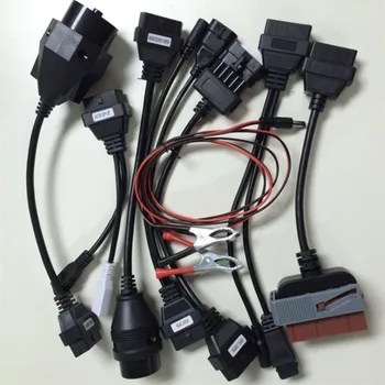Adapter Cables For CDP Pro OBD2 OBDII Cars Diagnostic Interface Tool Full set 8 Car Cables For TCS CDP
Adapter Cables For CDP Pro OBD2 OBDII Cars Diagnostic Interface Tool Full set 8 Car Cables For TCS CDP