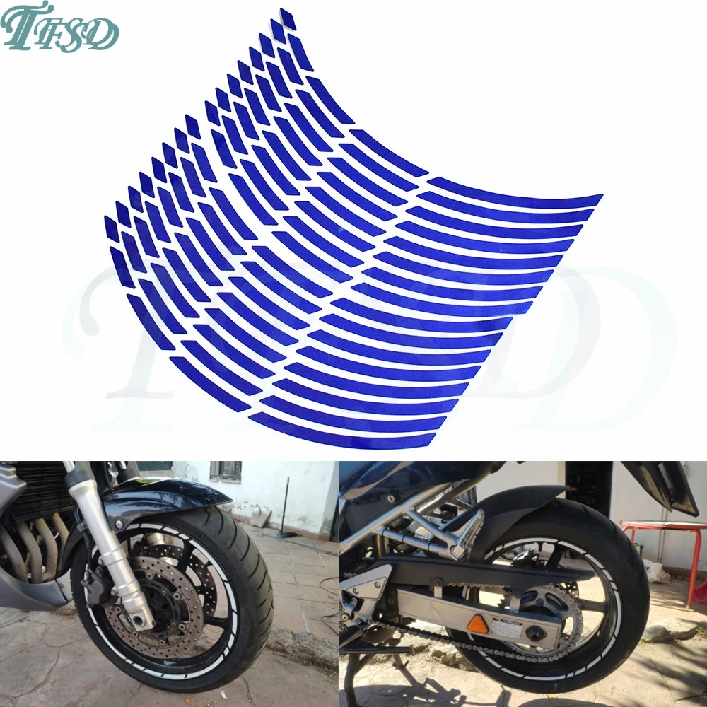 Car motorcycle Tire Rim Stickers 17"-19" Reflective Wheel Tyre Sticker Decors For Yamaha SUPERTENERE XT1200ZE FJR 1300 XJR 1300
Car motorcycle Tire Rim Stickers 17"-19" Reflective Wheel Tyre Sticker Decors For Yamaha SUPERTENERE XT1200ZE FJR 1300 XJR 1300