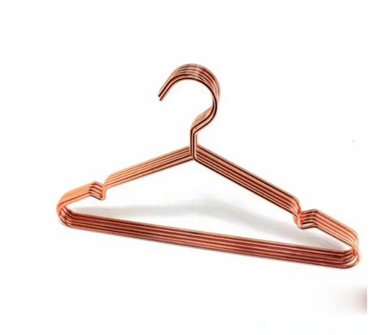50pcs Multipurpose Dry Cleaning Brass Elegant Rose Gold Clothes Hanger Wire Copper Coat Hanger Antiskid Organizer
50pcs Multipurpose Dry Cleaning Brass Elegant Rose Gold Clothes Hanger Wire Copper Coat Hanger Antiskid Organizer