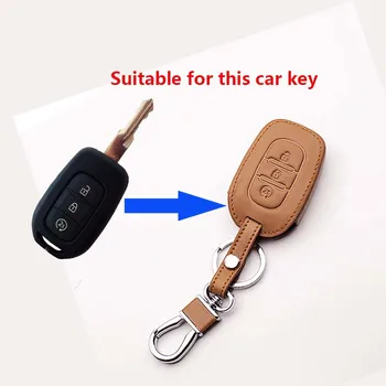 Car Key Cover Case Holder Leather Key Cover For Renault Duster Logan Sandero Captur Clio Scenic Laguna 2016 2017 Car styling
Car Key Cover Case Holder Leather Key Cover For Renault Duster Logan Sandero Captur Clio Scenic Laguna 2016 2017 Car styling