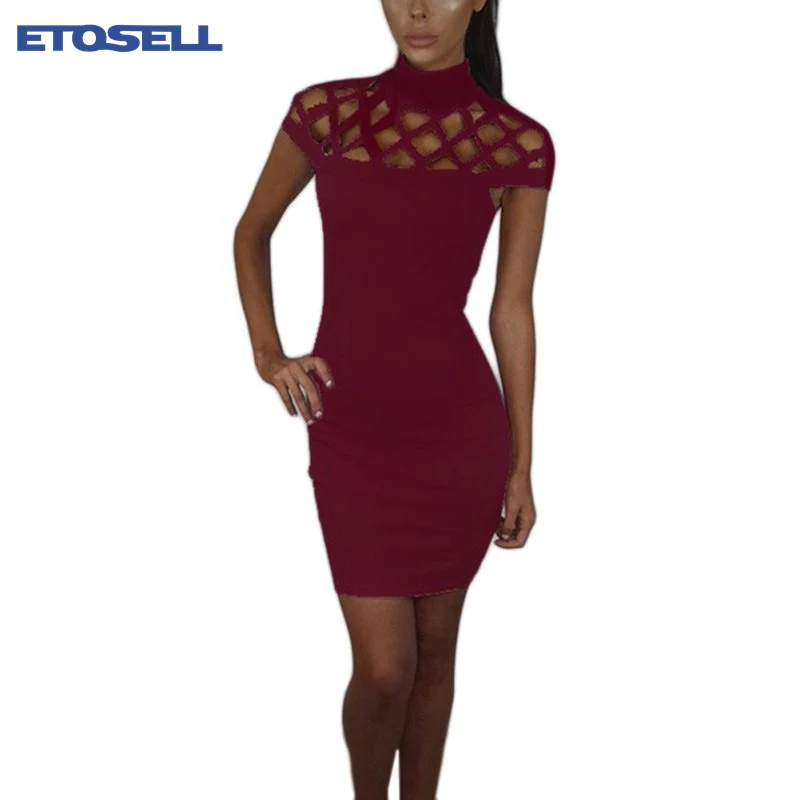 ETOSELL Cosy Women Party Night Turtle Neck Dress Sexy Skinny Cut Off Black Mini Bodycon Vestidos Hollow Out Mesh Slim Dresses
ETOSELL Cosy Women Party Night Turtle Neck Dress Sexy Skinny Cut Off Black Mini Bodycon Vestidos Hollow Out Mesh Slim Dresses