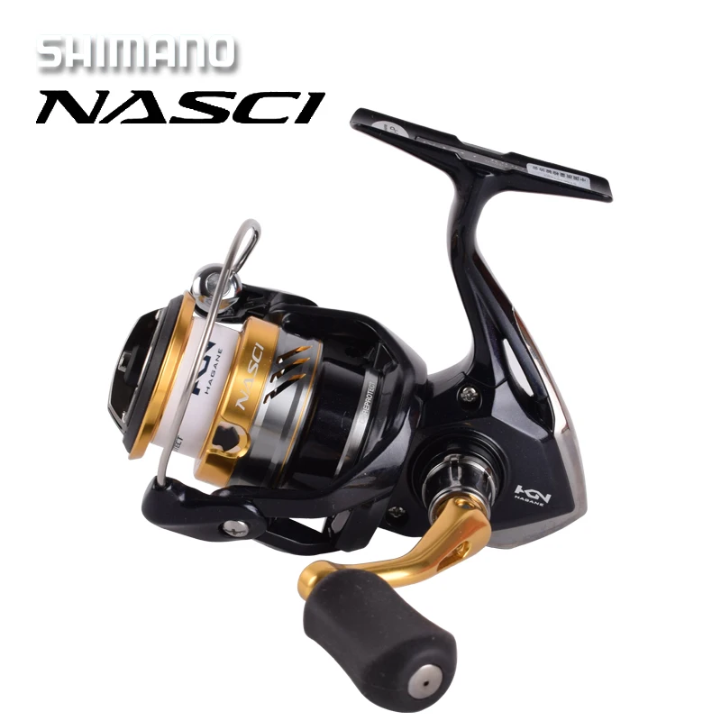 2016 New MODEL Shimano NASCI 500 1000 2500 C3000HG 4000xg C5000xg Spinning Fishing Reel 4+1BB gear ratio 5.0:1/6.2:1
2016 New MODEL Shimano NASCI 500 1000 2500 C3000HG 4000xg C5000xg Spinning Fishing Reel 4+1BB gear ratio 5.0:1/6.2:1