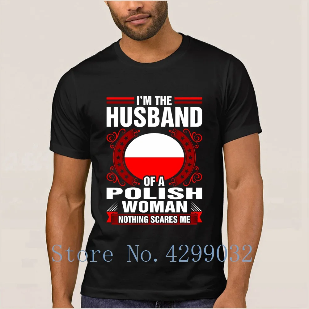 I'm The Husband Of A Polish Woman T Shirt Round Collar Leisure Graphic Men's T-Shirt Clothes Gents Cotton Hilarious Top Quality
I'm The Husband Of A Polish Woman T Shirt Round Collar Leisure Graphic Men's T-Shirt Clothes Gents Cotton Hilarious Top Quality