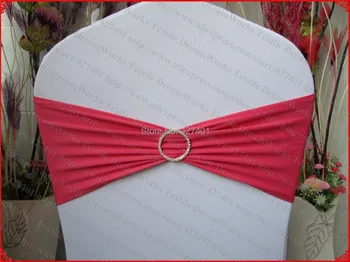 Coral Red Single Layer Spandex/Lycra/Expand Bands/Covers With One Row Round Diamond Buckle&Pin For Wedding Party Decorations
Coral Red Single Layer Spandex/Lycra/Expand Bands/Covers With One Row Round Diamond Buckle&Pin For Wedding Party Decorations