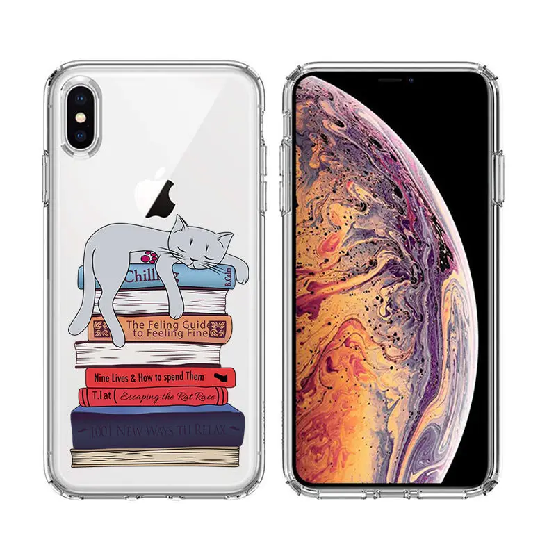 Arvin Painted Case FOR Iphone 5 5S 6s Plus X XS Max XR Soft Silicon Cover FOR Iphone 6s Clear Protective TPU Back Cover for 7 8 (11)