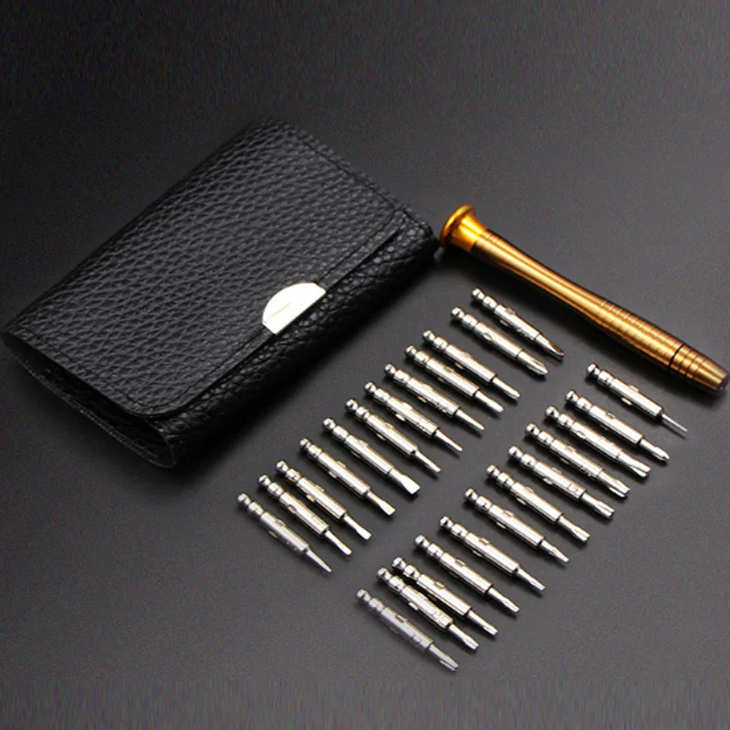 25 in1 Screwdriver Set High Precision Hand Screwdrivers Portable Repair Tools for Cell Phone Notebook
25 in1 Screwdriver Set High Precision Hand Screwdrivers Portable Repair Tools for Cell Phone Notebook