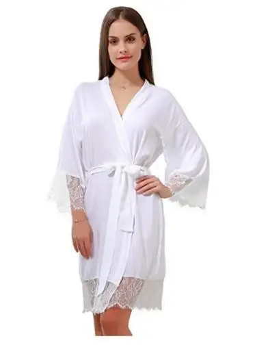 100% Cotton Soft and Comfortable Bathrobe for Women Personalized Lace Trim Sexy Women Kimono Nightgown Robes
100% Cotton Soft and Comfortable Bathrobe for Women Personalized Lace Trim Sexy Women Kimono Nightgown Robes