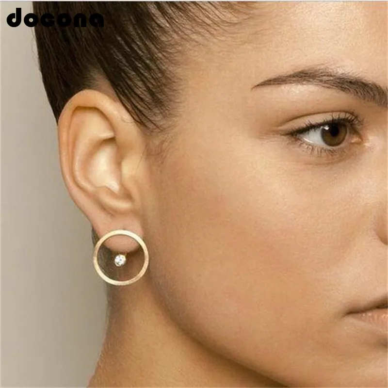 Docona 2pc Boho Gold Round Piercing Earrings for Women Stud Earrings Ear Pendientes Brincos Fashion Jewelry 2982
Docona 2pc Boho Gold Round Piercing Earrings for Women Stud Earrings Ear Pendientes Brincos Fashion Jewelry 2982