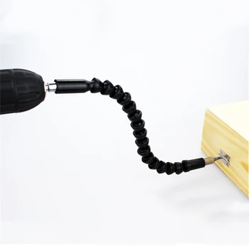 1/4" Black Flexible Shaft Electronic Drill Screwdriver Bit Holder Connect Link Multitul Hex Shank Extension Bit Multitool
1/4" Black Flexible Shaft Electronic Drill Screwdriver Bit Holder Connect Link Multitul Hex Shank Extension Bit Multitool