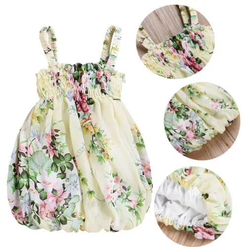 New Summer Princess Girls Dress Floral Fluffy Baby Girls Strap Dress Holiday Beach Party Gown Formal Children Dresses
New Summer Princess Girls Dress Floral Fluffy Baby Girls Strap Dress Holiday Beach Party Gown Formal Children Dresses