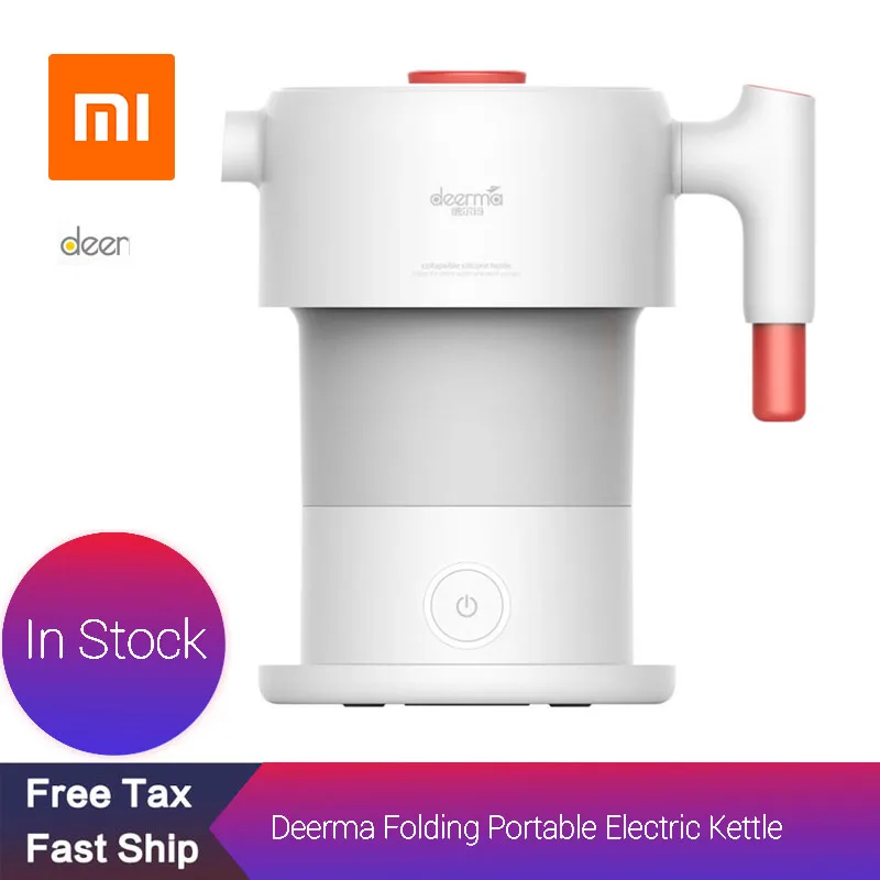 Deerma 0.6L Handheld Folding Smart Electric Kettle Portable Travel Electric Water Flask Pot Auto Power-Off Protection Kettle
Deerma 0.6L Handheld Folding Smart Electric Kettle Portable Travel Electric Water Flask Pot Auto Power-Off Protection Kettle