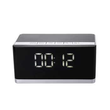 Smart Wireless Bluetooth Alarm Clock Stereo Dual Speakers 3d Surround Clock Radio Gift Sound Bass Fm Card Portable Despertador
Smart Wireless Bluetooth Alarm Clock Stereo Dual Speakers 3d Surround Clock Radio Gift Sound Bass Fm Card Portable Despertador