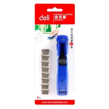deli Push Clip Metal new design Book binding Machine Spare Capacity Paperclips Office Accessories clip refills paper clipper
deli Push Clip Metal new design Book binding Machine Spare Capacity Paperclips Office Accessories clip refills paper clipper