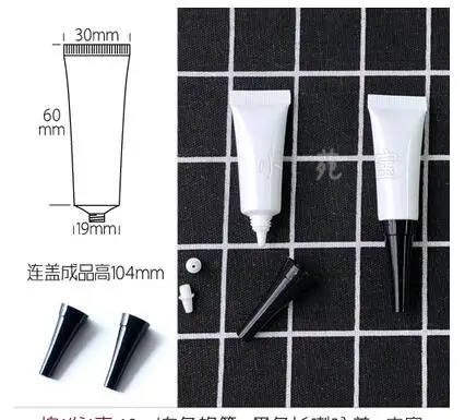 100 pcs free Shipping New Style 15 ml Empty black white Plastic Tube Bottles Top Grade Empty Cosmetic Containers
100 pcs free Shipping New Style 15 ml Empty black white Plastic Tube Bottles Top Grade Empty Cosmetic Containers