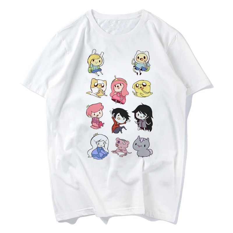 2018 New Adventure Time Cartoon T-shirts Summer Funny Short Sleeve White Men's T Shirt Men Casual Clothes Cool Tops Tees plus
2018 New Adventure Time Cartoon T-shirts Summer Funny Short Sleeve White Men's T Shirt Men Casual Clothes Cool Tops Tees plus