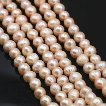 Natural Freshwater Pearl Loose Beads 7-8mm Baroque Pearls Nearround Light Orange Beads for Jewelry Making Finding 14.5inch A480
Natural Freshwater Pearl Loose Beads 7-8mm Baroque Pearls Nearround Light Orange Beads for Jewelry Making Finding 14.5inch A480