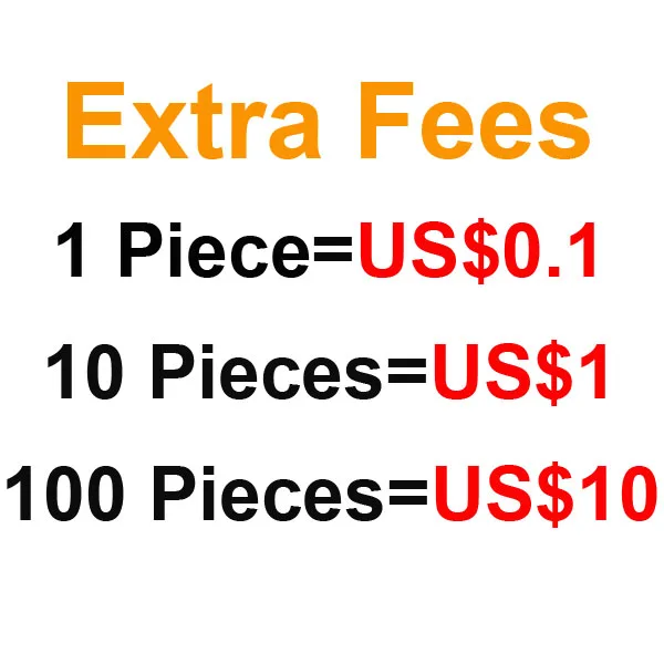 Price Difference Making Up for Shipping Fee / Changing Product / Other Additional Cost
Price Difference Making Up for Shipping Fee / Changing Product / Other Additional Cost