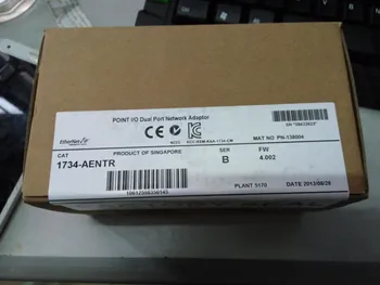 NEW& ORIGINAL NETWORK ADAPTER 1734-AENTR SER . B
NEW& ORIGINAL NETWORK ADAPTER 1734-AENTR SER . B