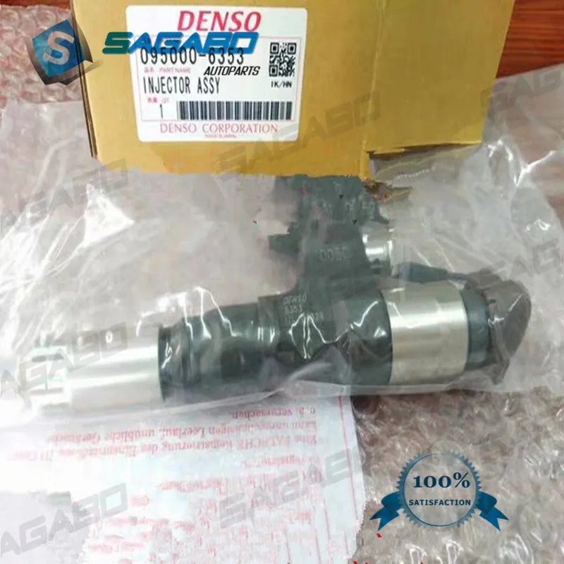 Original brand new Common Rail Injector 095000-6353 VH23670E005OUSIC for 23670-E0050, 23910-1440, SK200-8 
Original brand new Common Rail Injector 095000-6353 VH23670E005OUSIC for 23670-E0050, 23910-1440, SK200-8