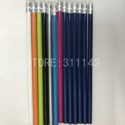 Модный Цветной деревянный карандаш под заказ рекламный подарок используемый для
