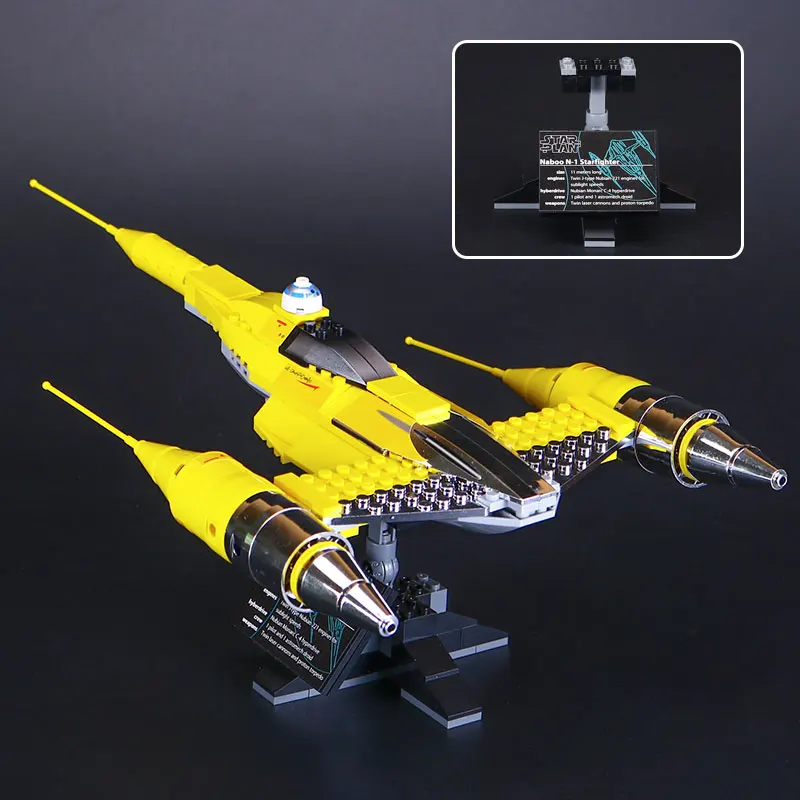 compatible legoeinglys Star Wars The Rogue One USC Naboo Style Fighter Set Building Blocks Bricks Toy Gift 10026
compatible legoeinglys Star Wars The Rogue One USC Naboo Style Fighter Set Building Blocks Bricks Toy Gift 10026