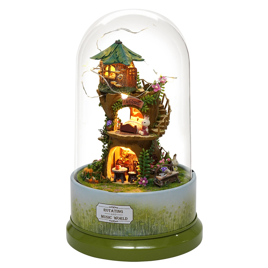 Interesting Dollhouse Rotating Music World Forest Whim 3D Assembly DIY Household Creative House Christmas Gifts Toys For kid
Interesting Dollhouse Rotating Music World Forest Whim 3D Assembly DIY Household Creative House Christmas Gifts Toys For kid