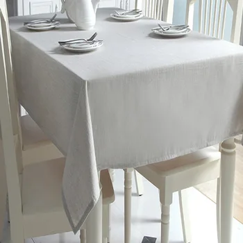 BALLE Tablecloth Cotton Linen Rectangular Stain Resistant Table Cloth Home Hotel Cafe Restaurant Table Cover
BALLE Tablecloth Cotton Linen Rectangular Stain Resistant Table Cloth Home Hotel Cafe Restaurant Table Cover