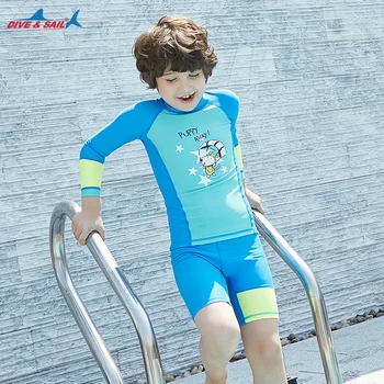 Boys Swimsuit Two Piece Shorty Sleeve Short UPF 50+ Sun UV Protection Bathing Suit Legs Kids Swimwear Blue Sunsuit Swimwear Sets 
Boys Swimsuit Two Piece Shorty Sleeve Short UPF 50+ Sun UV Protection Bathing Suit Legs Kids Swimwear Blue Sunsuit Swimwear Sets