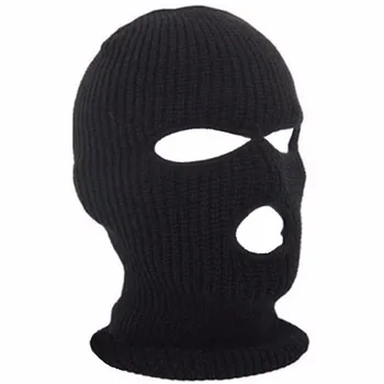 3 Hole Ski Mask Balaclava Black Knit Hat Face Shield Beanie Cap Snow Winter Warm UNS-OKLE
3 Hole Ski Mask Balaclava Black Knit Hat Face Shield Beanie Cap Snow Winter Warm UNS-OKLE
