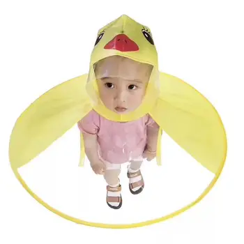 Yellow Duck Kids Raincoat UFO Cap Umbrella Automatic Folding Umbrella Children Hat Creative Raincoat Gift Student Woman Rain Hat
Yellow Duck Kids Raincoat UFO Cap Umbrella Automatic Folding Umbrella Children Hat Creative Raincoat Gift Student Woman Rain Hat