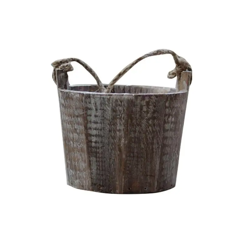 New Arrival Wood Fleshy Flower Pot Japanese Flower Pot Fleshy Combination Round Hemp Rope Keg Hot Selling
New Arrival Wood Fleshy Flower Pot Japanese Flower Pot Fleshy Combination Round Hemp Rope Keg Hot Selling