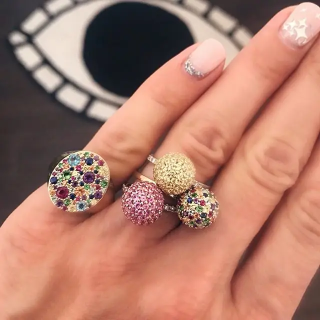 2019 gold filled mini rainbow zirconia cz paved disco colorful balls women summer style fashion full size finger ring 6 7 8 9
2019 gold filled mini rainbow zirconia cz paved disco colorful balls women summer style fashion full size finger ring 6 7 8 9