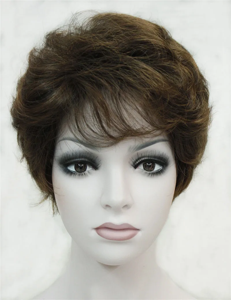 Strong Beauty Synthetic Classical Short Curly Natural Blond Brown Wigs Full Capless Women Wig
Strong Beauty Synthetic Classical Short Curly Natural Blond Brown Wigs Full Capless Women Wig